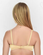 Lushmod Premium Full-Cup Padded Bra with Stretchable Fabric (Desert Sand Dark Color)