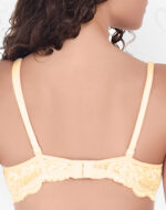 Luxurious Lace & Lycra Lingerie Set – Soft, Stretchable, and Breathable for a Feminine, Sexy, and Comfortable Feel (Cream Color)